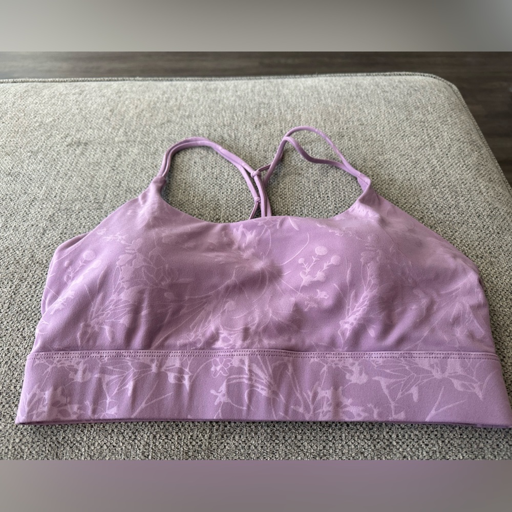 Zyia Lilac double strap bra